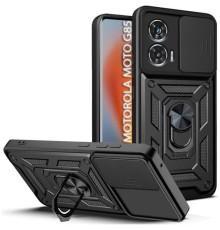 Чохол до мобільного телефона BeCover Military Motorola Moto G85 Black (712163)