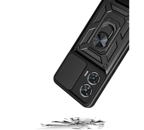 Чохол до мобільного телефона BeCover Military Motorola Moto G85 Black (712163)