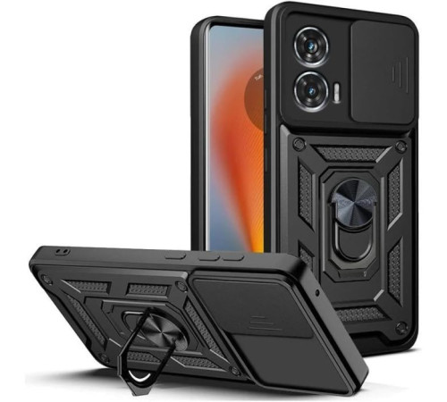 Чохол до мобільного телефона BeCover Military Motorola Moto G85 Black (712163)