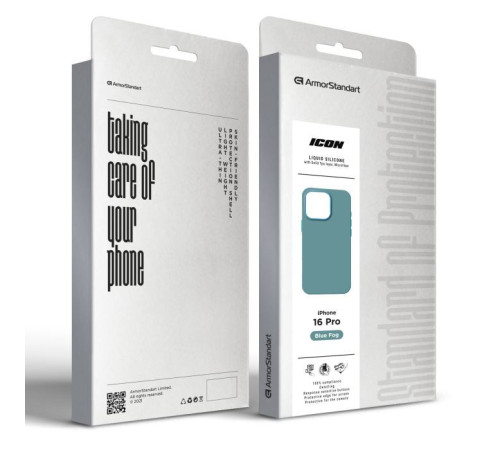 Чохол до мобільного телефона Armorstandart ICON2 Case Apple iPhone 16 Pro Blue Fog (ARM79639)
