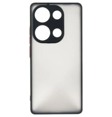 Чохол до мобільного телефона Dengos Matte POCO M6 Pro 4G (black) (DG-TPU-MATT-149)