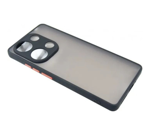 Чохол до мобільного телефона Dengos Matte POCO M6 Pro 4G (black) (DG-TPU-MATT-149)