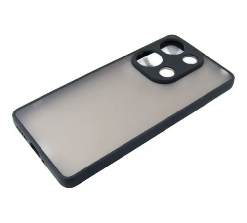Чохол до мобільного телефона Dengos Matte POCO M6 Pro 4G (black) (DG-TPU-MATT-149)
