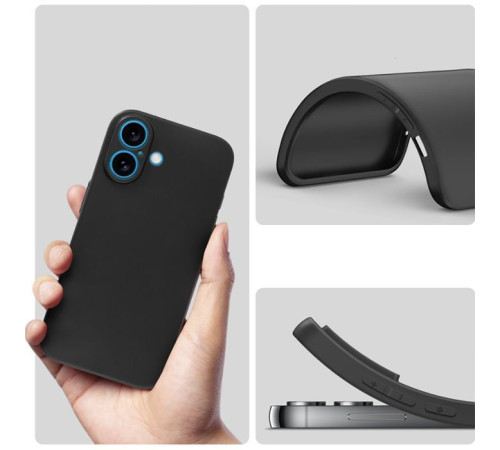 Чохол до мобільного телефона BeCover Apple iPhone 16 Black (712274)