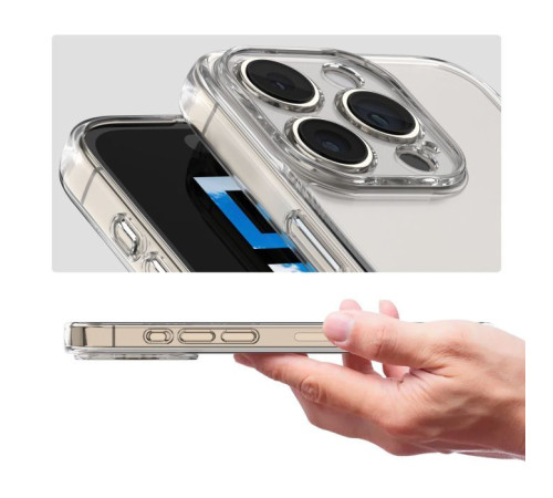 Чохол до мобільного телефона BeCover Apple iPhone 16 Pro Transparancy (712279)