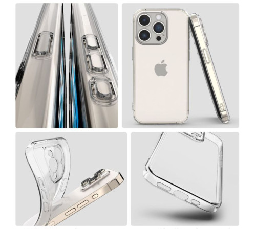 Чохол до мобільного телефона BeCover Apple iPhone 16 Pro Transparancy (712279)