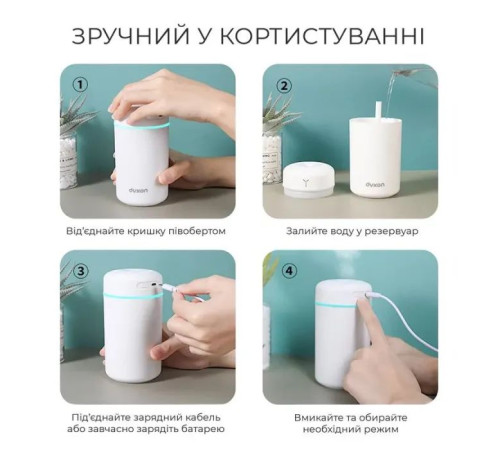 Зволожувач повітря DYXON MEGAHUMI 420 White (DXNZVMGHMI420W)