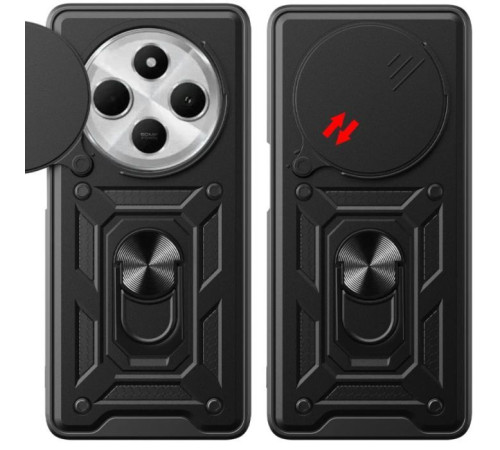 Чохол до мобільного телефона BeCover Military Xiaomi Redmi 14C 4G / Poco C75 Black (712489)