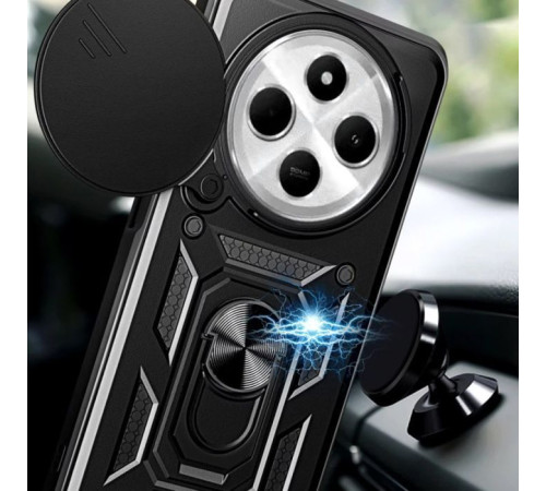 Чохол до мобільного телефона BeCover Military Xiaomi Redmi 14C 4G / Poco C75 Black (712489)