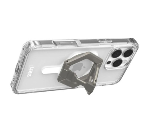 Чохол до мобільного телефона UAG Apple iPhone 16 Pro Max Plyo MagSafe Ice White/Titanium Stand (1144811BV01)