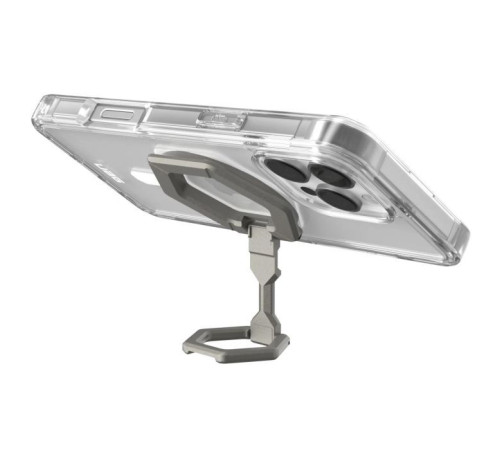 Чохол до мобільного телефона UAG Apple iPhone 16 Pro Max Plyo MagSafe Ice White/Titanium Stand (1144811BV01)