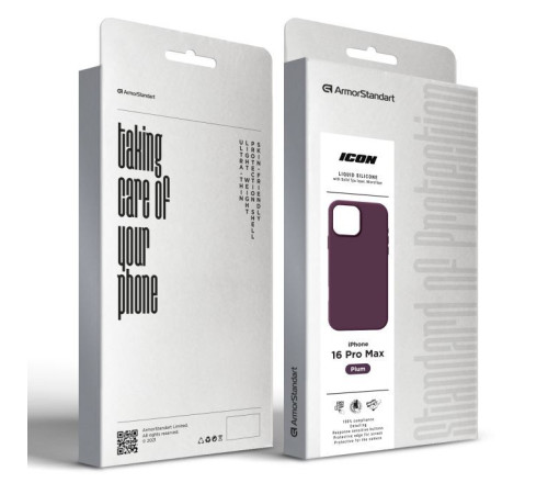 Чохол до мобільного телефона Armorstandart ICON2 Case Apple iPhone 16 Pro Max Plum (ARM81307)