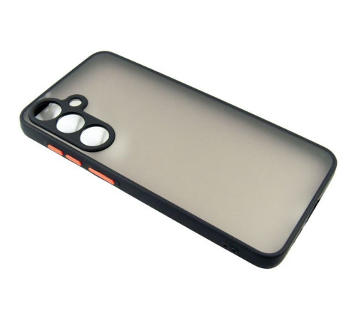 Чохол до мобільного телефона Dengos Matte Samsung Galaxy S24 FE (Black) (DG-TPU-MATT-152)