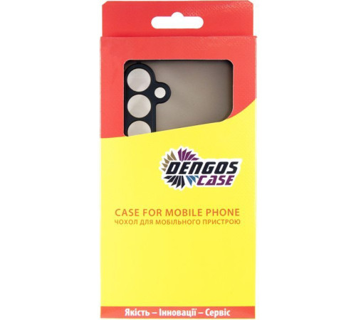 Чохол до мобільного телефона Dengos Matte Samsung Galaxy S24 FE (Black) (DG-TPU-MATT-152)
