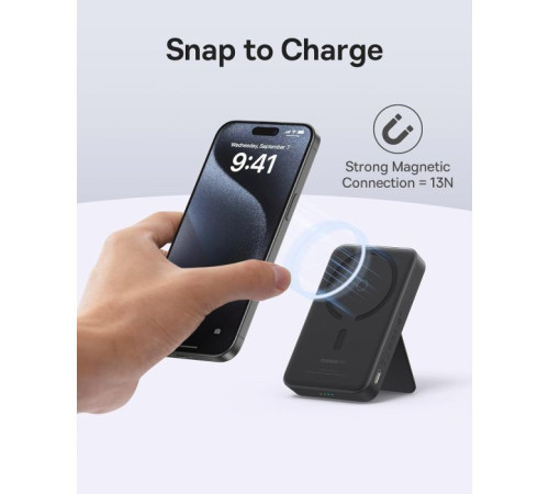 Батарея універсальна Baseus MagPro 5000mAh 20W, Black (PPCXZ05) (P10064100122-00)