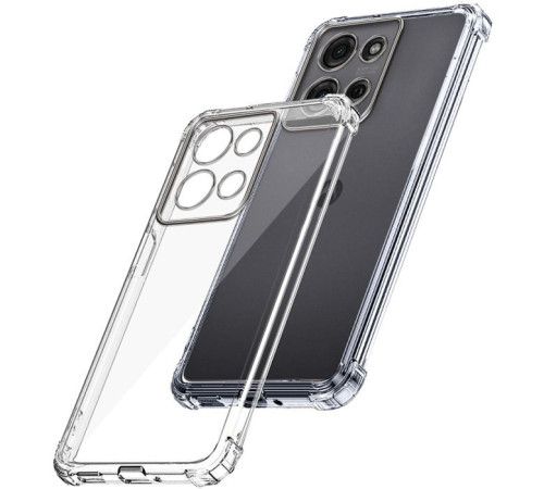 Чохол до мобільного телефона BeCover Anti-Shock Motorola Moto G75 Clear (712781)