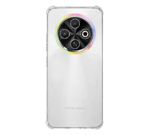 Чохол до мобільного телефона BeCover Anti-Shock Tecno Spark 30C 4G Clear (712783)