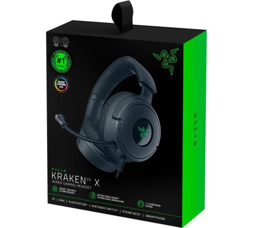 Навушники Razer Kraken V4 X Black (RZ04-05180100-R3M1)