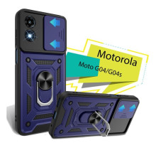 Чехол для мобильного телефона BeCover Military Motorola Moto G04/G04s Blue (713063)