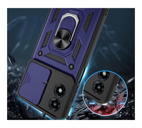 Чохол до мобільного телефона BeCover Military Motorola Moto G04/G04s Blue (713063)