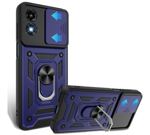 Чохол до мобільного телефона BeCover Military Motorola Moto G04/G04s Blue (713063)