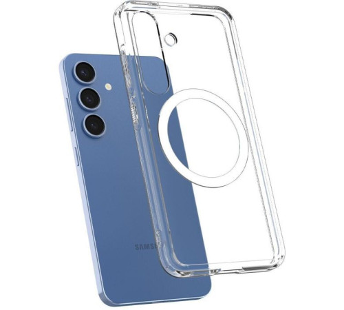 Чохол до мобільного телефона Spigen Samsung Galaxy S25+, Ultra Hybrid MagFit, Clear White (ACS08981)