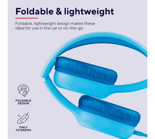 Навушники Trust Nouna Blue (25278)