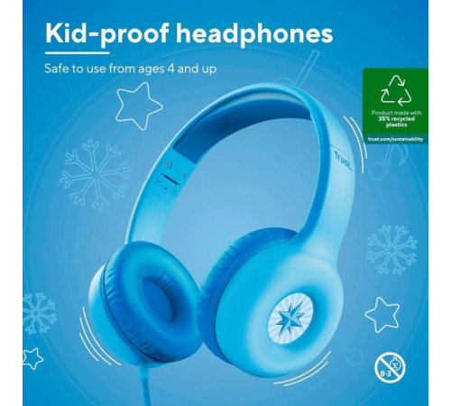 Навушники Trust Nouna Blue (25278)