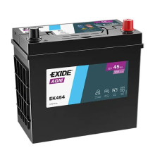 Акумулятор автомобільний EXIDE START-STOP AGM 45Ah ASIA Ев (-/+) (380EN) (EK454)