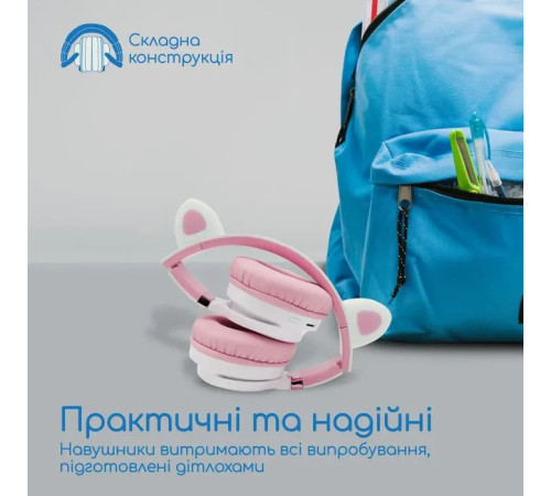Навушники Promate Panda Bubblegum (panda.bubblegum)