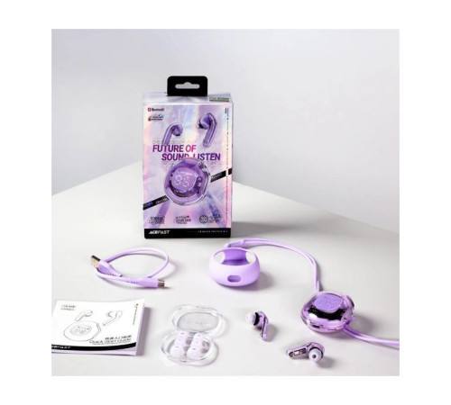 Навушники Acefast T8 Alfalfa Purple (6974316282266)