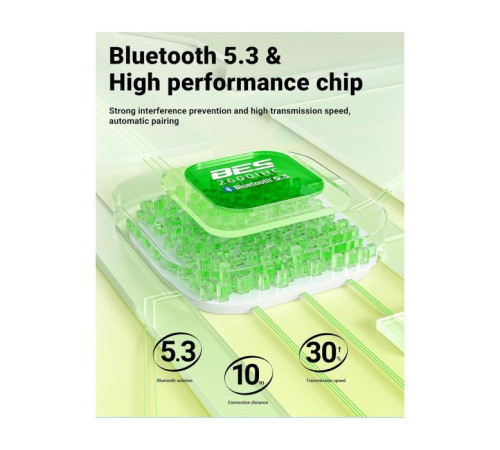 Навушники Acefast T9 Avocado Green (6974316282556)