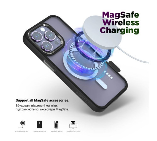Чохол до мобільного телефона Armorstandart Unit MagSafe Apple iPhone 16e Black (ARM83874)