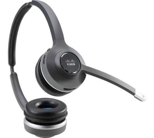 Навушники Cisco 562 Wireless Dual Headset Standard Base Station EU Black (CP-HS-WL-562-S-EU=)