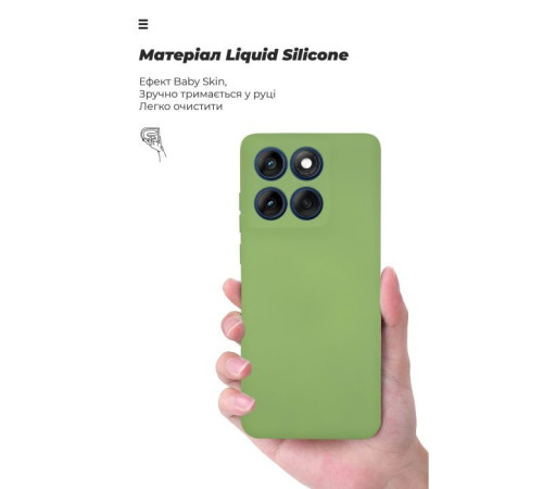 Чохол до мобільного телефона Armorstandart Motorola Edge 60 5G Camera cover Green (ARM85878)