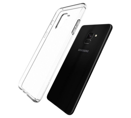 Чехол для мобильного телефона для SAMSUNG Galaxy A8 Plus 2018 Clear tpu (Transperent) Laudtec (LC-A73018BP)