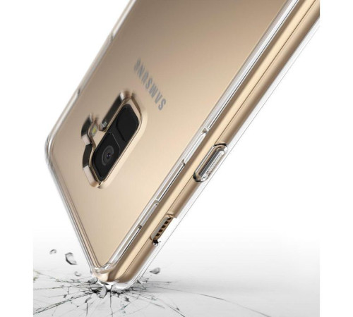 Чехол для мобильного телефона для SAMSUNG Galaxy A8 Plus 2018 Clear tpu (Transperent) Laudtec (LC-A73018BP)