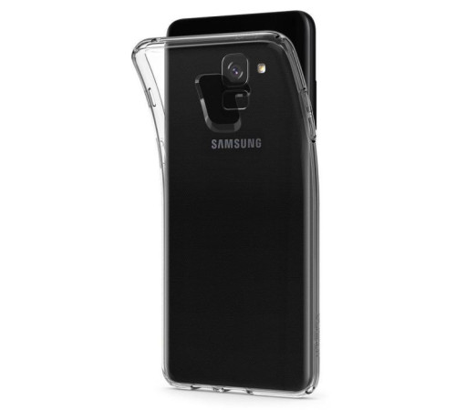 Чехол для мобильного телефона для SAMSUNG Galaxy A8 Plus 2018 Clear tpu (Transperent) Laudtec (LC-A73018BP)