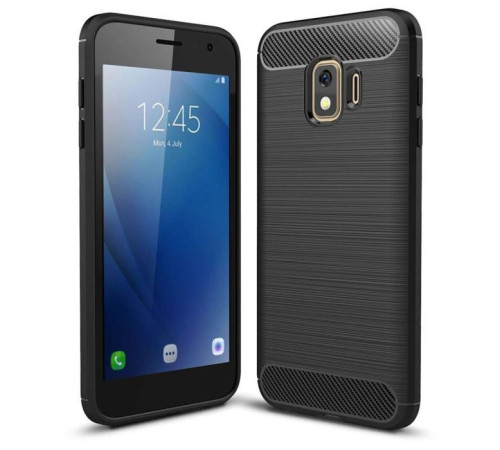 Чехол для мобильного телефона Laudtec для Samsung Galaxy J2 Core Carbon Fiber (Black) (LT-J2C)