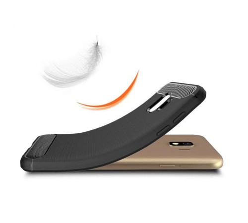 Чехол для мобильного телефона Laudtec для Samsung Galaxy J2 Core Carbon Fiber (Black) (LT-J2C)