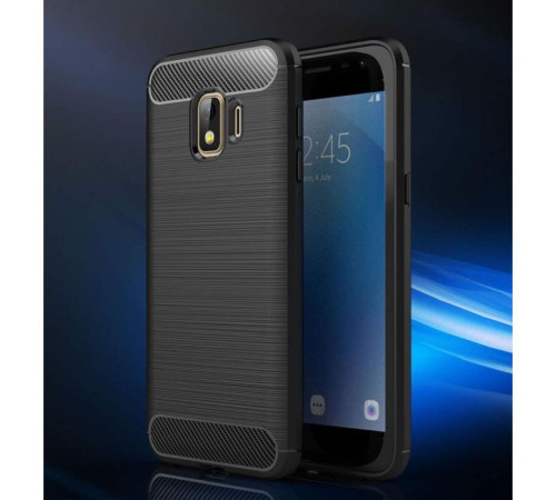 Чехол для мобильного телефона Laudtec для Samsung Galaxy J2 Core Carbon Fiber (Black) (LT-J2C)