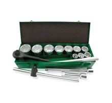 Набір інструментів Toptul автомобільний 1" 14од. (6-гр.) (GCAD1402)