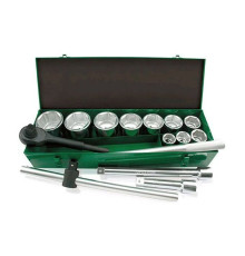 Набір інструментів Toptul автомобільний 1" 14од. (6-гр.) (GCAD1402)