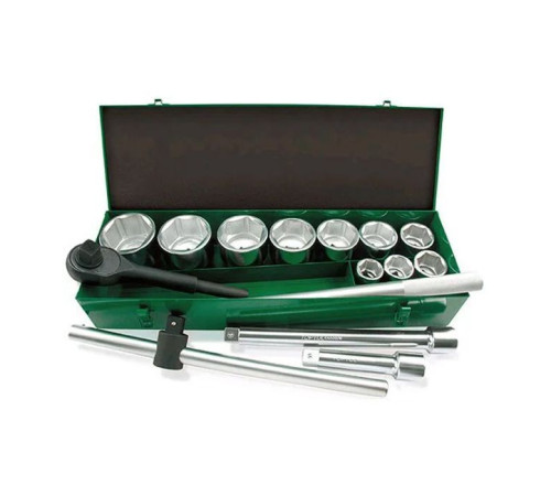 Набір інструментів Toptul автомобільний 1" 14од. (6-гр.) (GCAD1402)