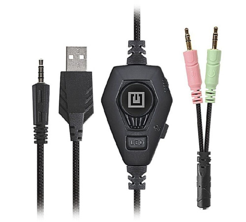 Навушники REAL-EL GDX-7680 Black