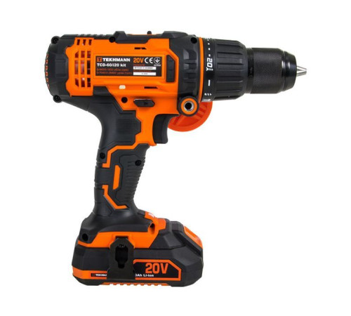 Шуруповерт Tekhmann TCD-60/i20 kit (848394)