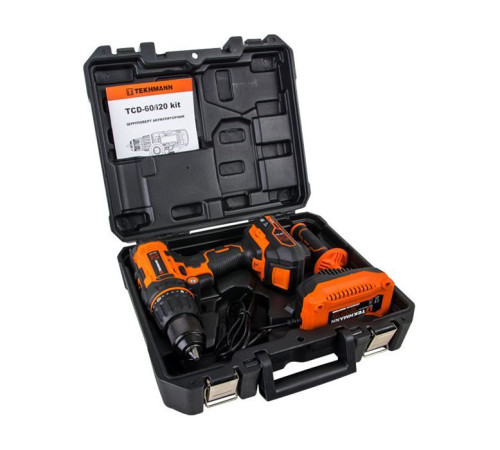 Шуруповерт Tekhmann TCD-60/i20 kit (848394)
