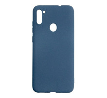 Чехол для мобильного телефона Dengos Carbon Samsung Galaxy M11, blue (DG-TPU-CRBN-70) (DG-TPU-CRBN-70)