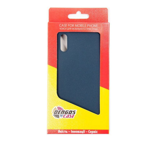 Чохол до мобільного телефона Dengos Carbon Xiaomi Redmi 9A, blue (DG-TPU-CRBN-87) (DG-TPU-CRBN-87)