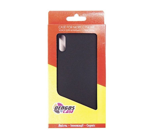 Чохол до мобільного телефона Dengos Carbon Xiaomi Redmi 9A, black (DG-TPU-CRBN-86) (DG-TPU-CRBN-86)